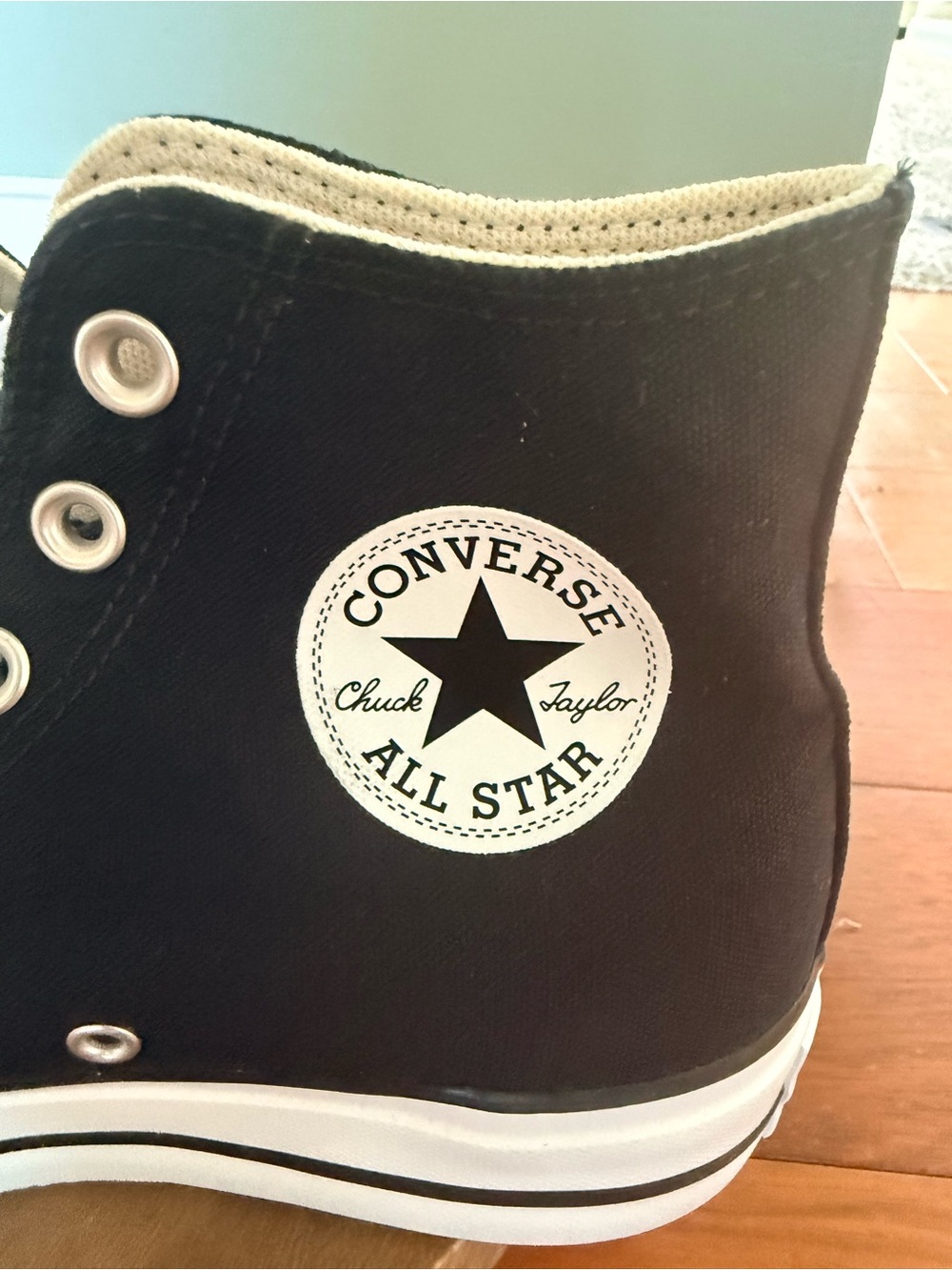 Converse Chuck Taylor All Star Lift Platform High Top Black White Women’s - Picture 7 of 10